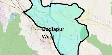 Location Map of Badlapur West, Thane