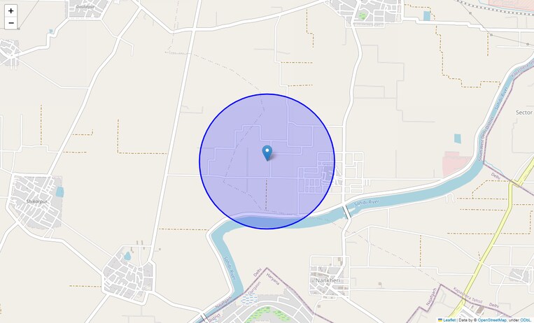 Location Map of Badusarai