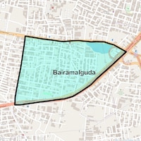 Bairamalguda Map
