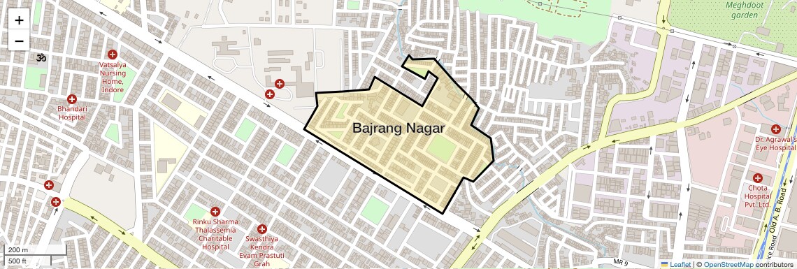 Check Time Travel of Bajrang Nagar, Indore