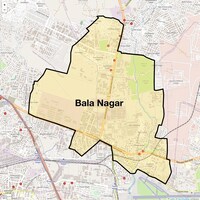 Bala Nagar Map