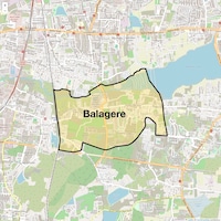 Balagere Map