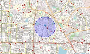 Location Map of Balaji Nagar, Bangalore
