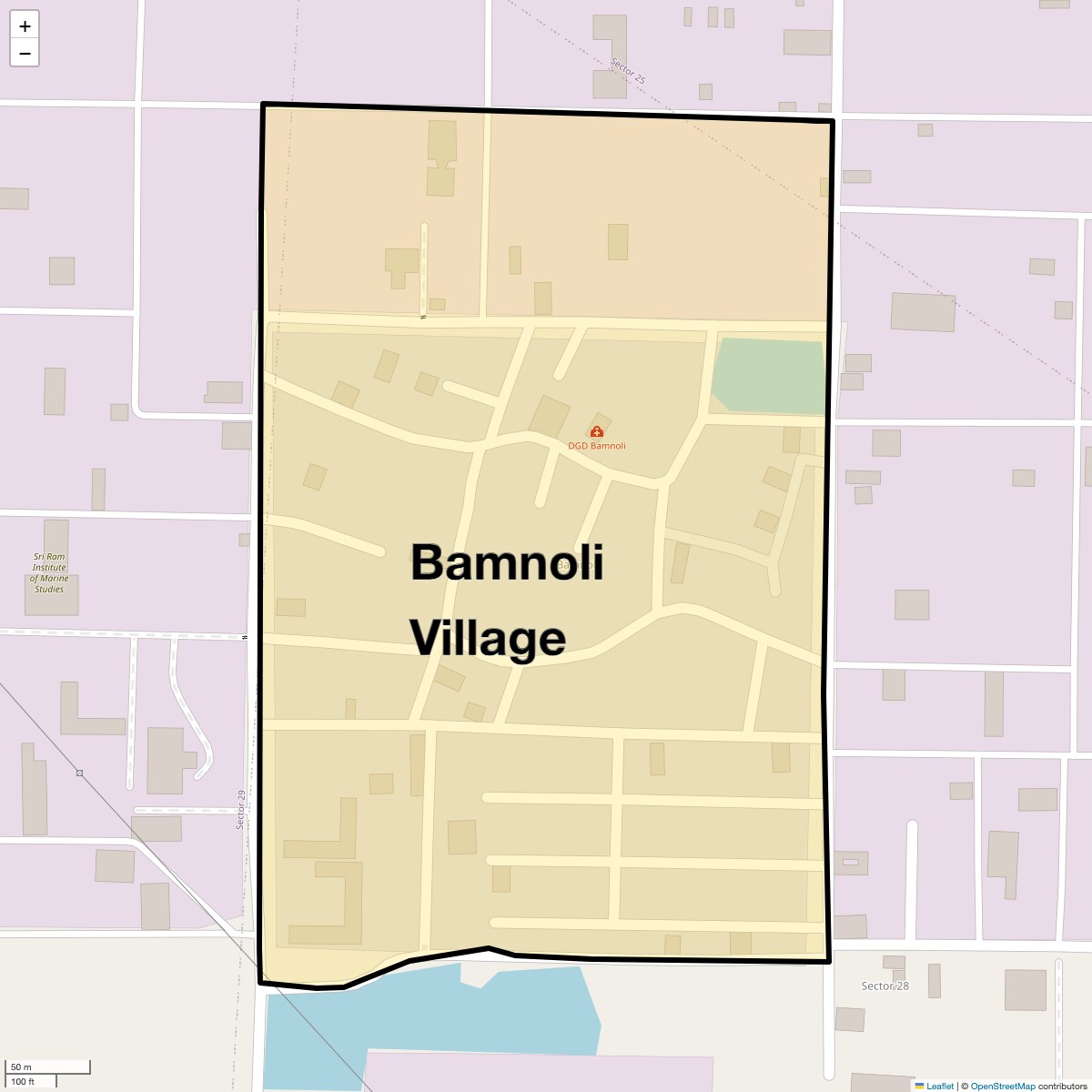 Check Time Travel of Bamnoli Village, Delhi