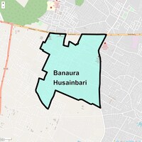 Banaura Husainbari Map