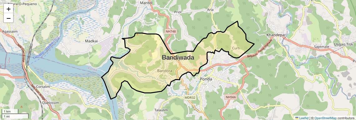 Bandiwada Map