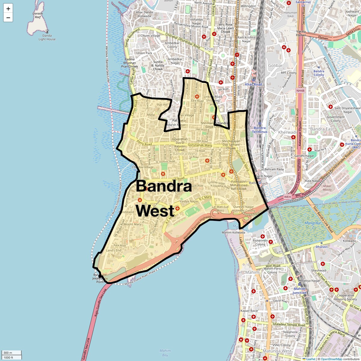 Check Time Travel of Bandra West, Mumbai