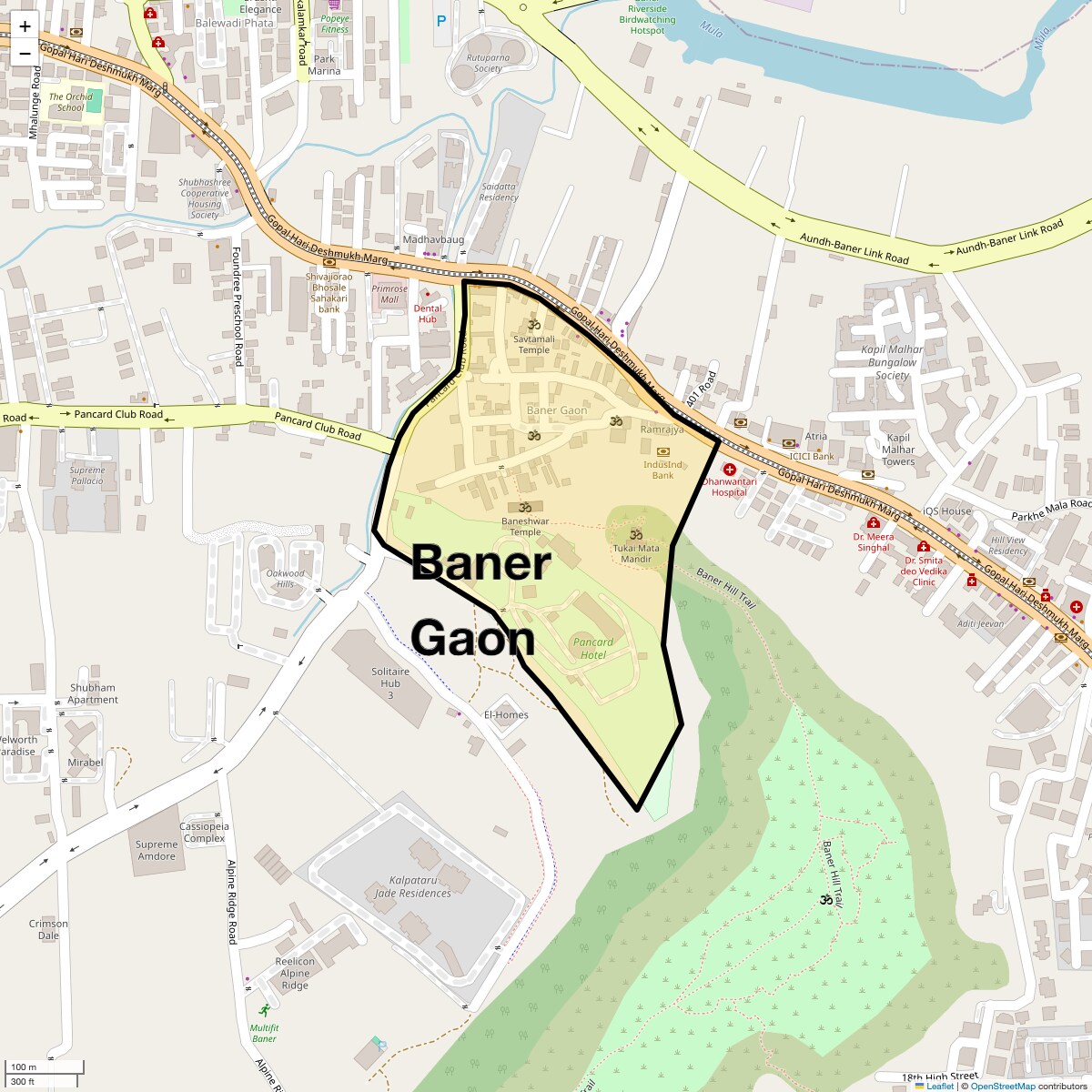 Check Time Travel of Baner Gaon, Pune
