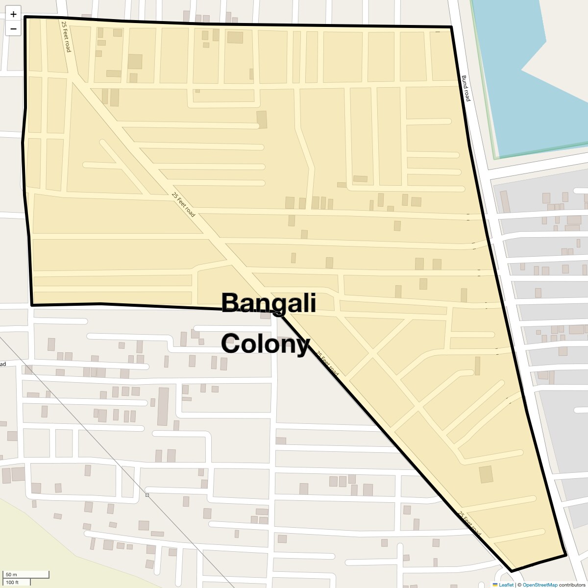 Check Time Travel of Bangali Colony, Delhi