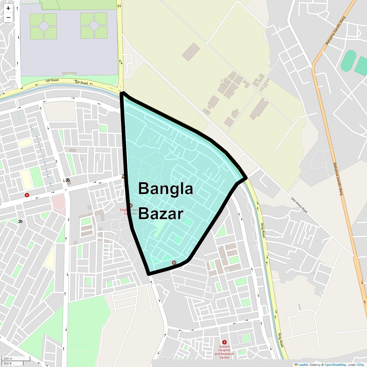 Bangla Bazar Map