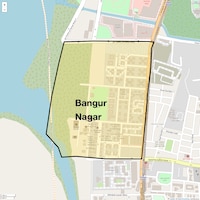 Bangur Nagar Map