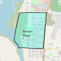 Bangur Nagar Map