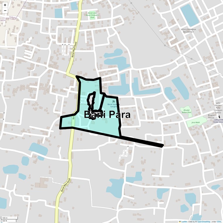 Location Map of Bani Para