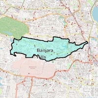 Banjara Hills Map