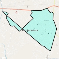 Banjarawala Map