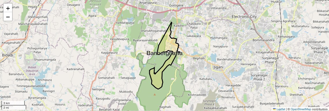 Check Time Travel of Bannerghatta, Bangalore