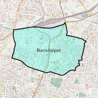 Bansilalpet Map