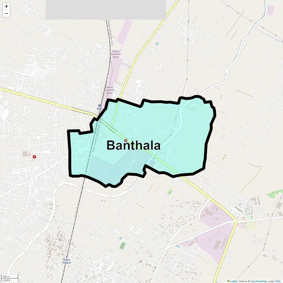 Banthala Map