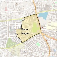 Banu Nagar Map