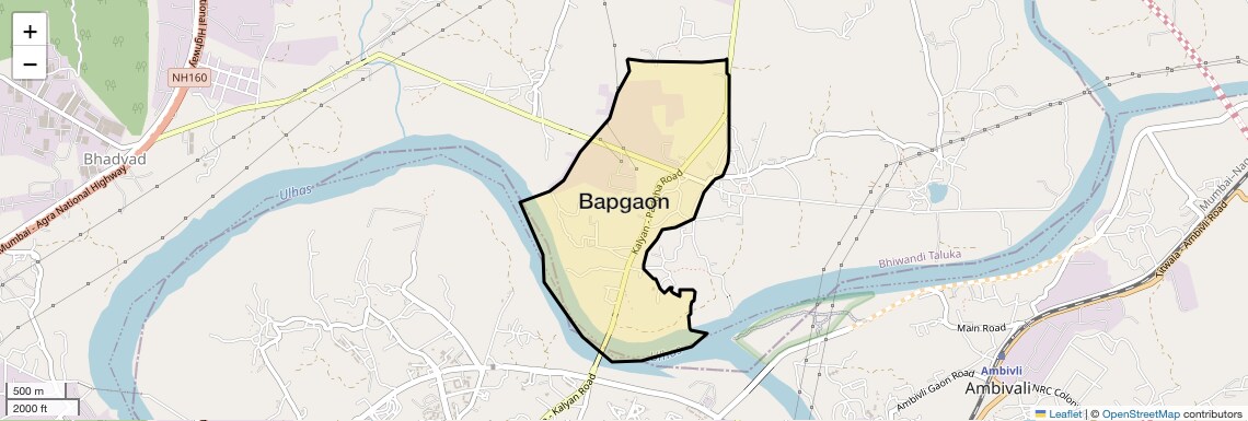 Check Time Travel of Bapgaon, Thane