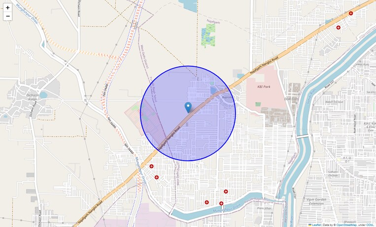 Location Map of Baprola