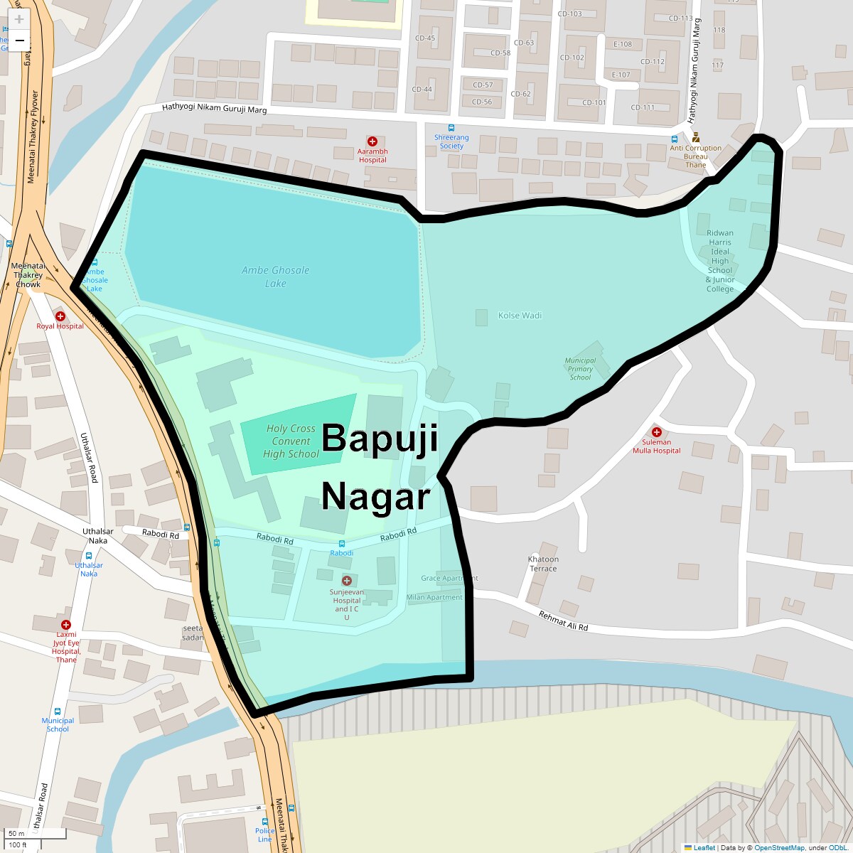 Bapuji Nagar Map