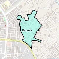 Baraula Map