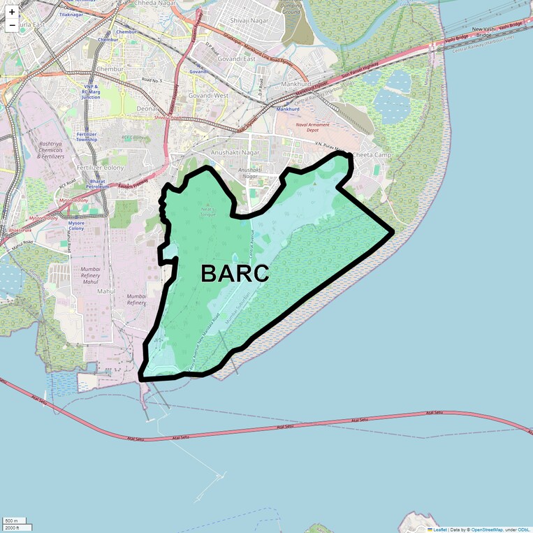 Location Map of Barc