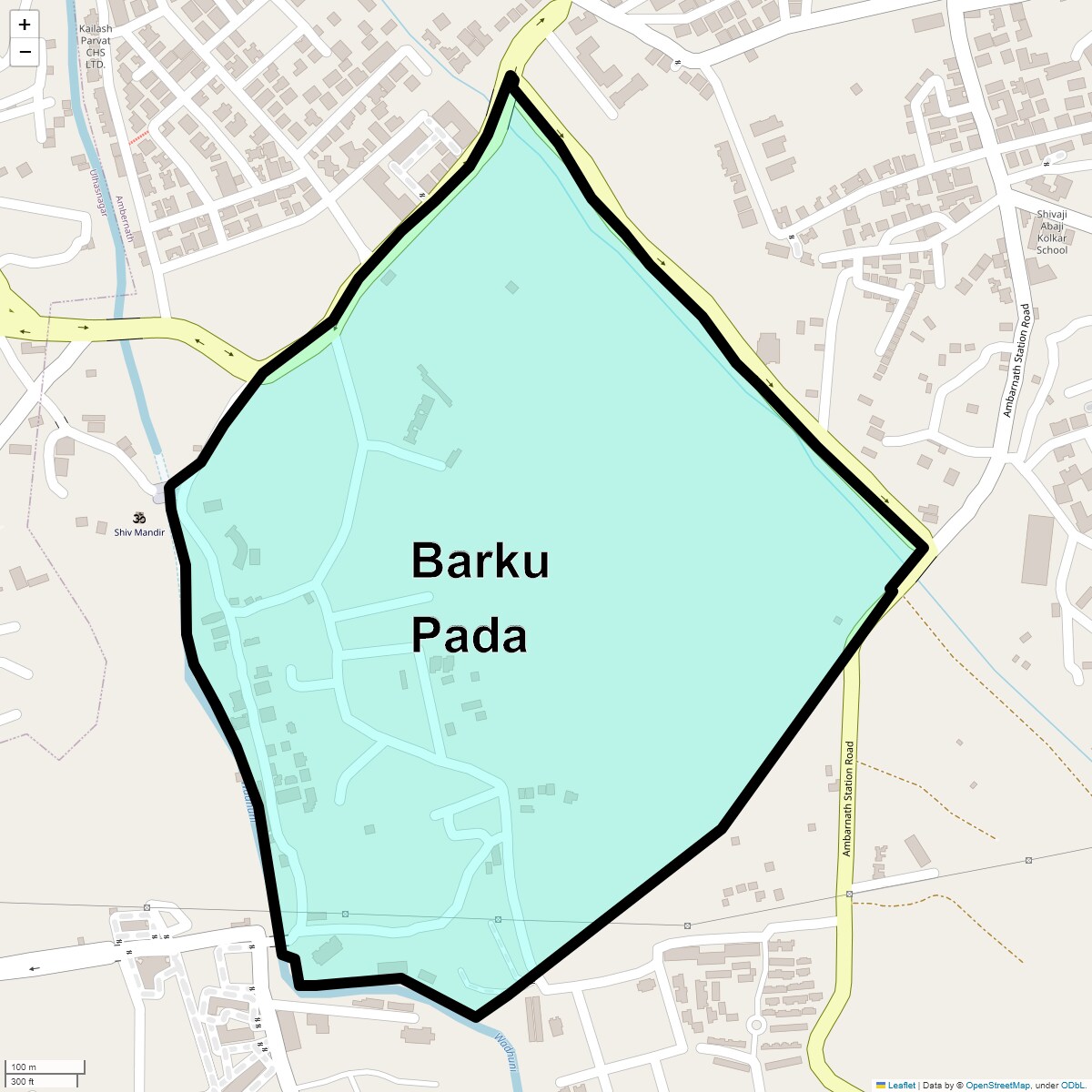 Barku Pada Map