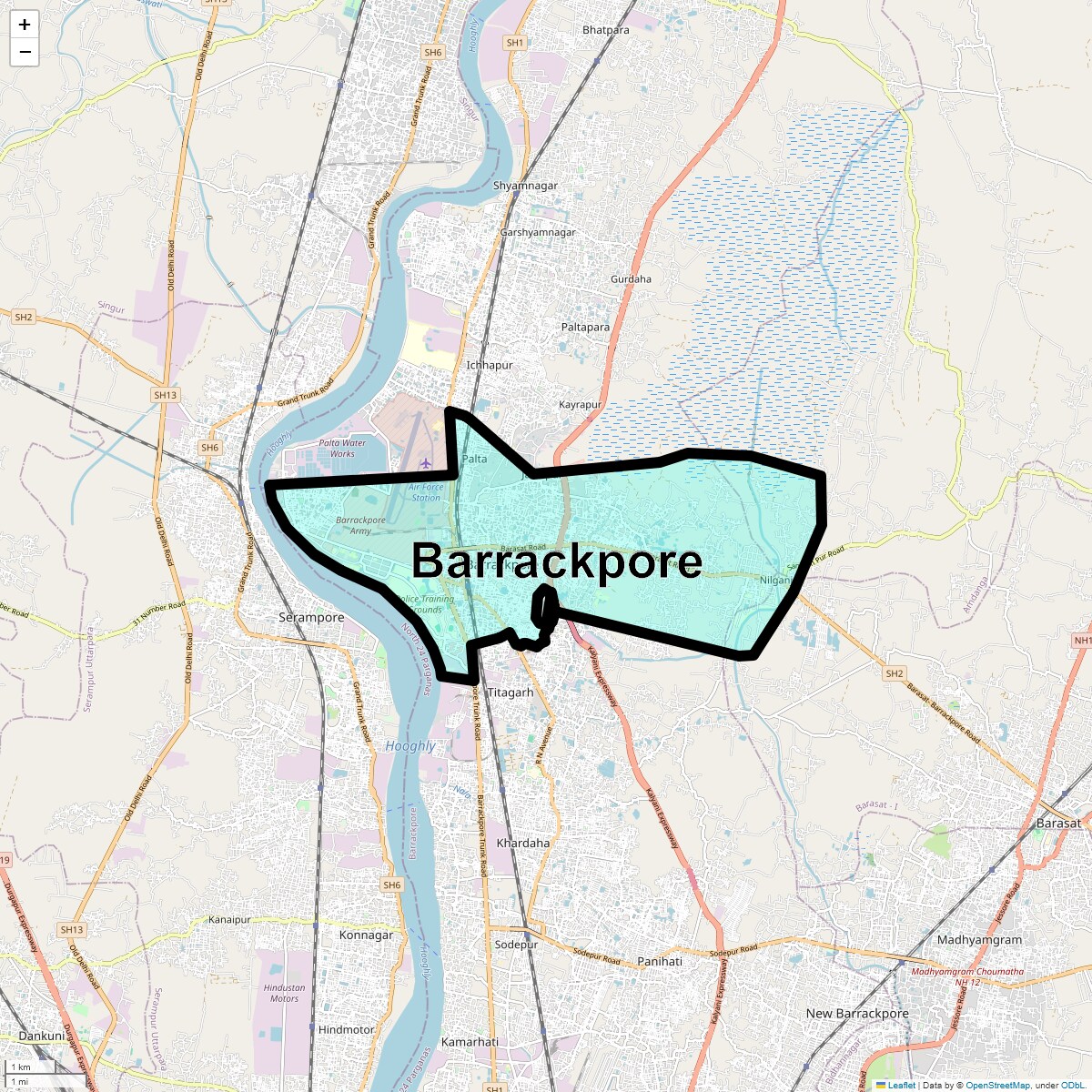 Check Time Travel of Barrackpore, Kolkata