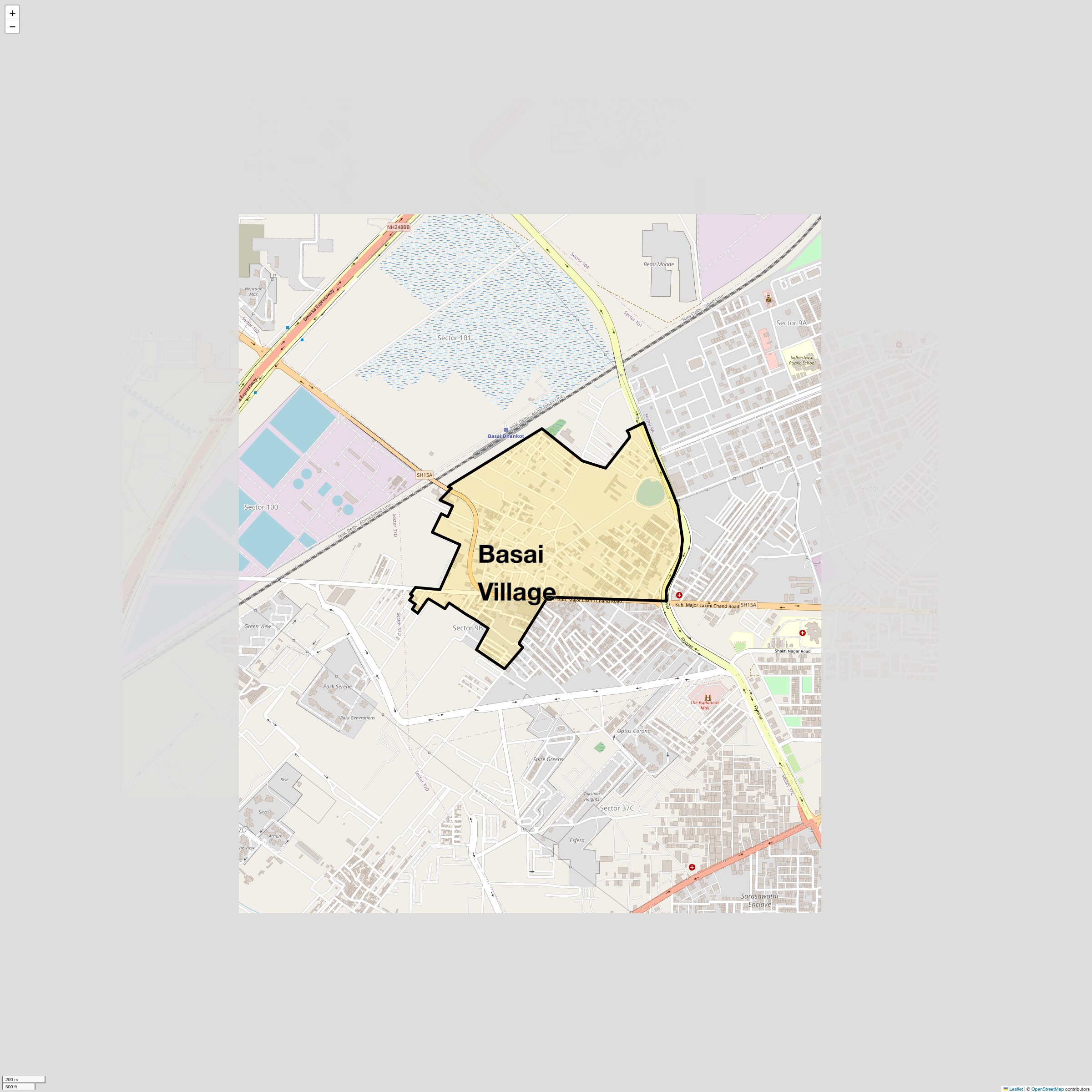 Check Time Travel of Basai Village, Gurgaon