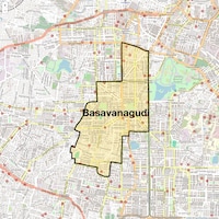 Basavanagudi Map