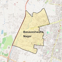 Basaveshwara Nagar Map
