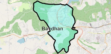 Location Map of Bavdhan, Pune