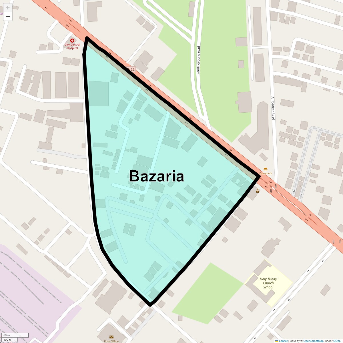 Bazaria Map