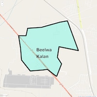 Beelwa Kalan Map
