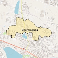 Beeramguda Map