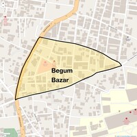 Begum Bazar Map