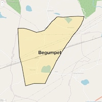 Begumpet Map