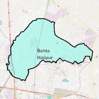 Behta Hajipur Map