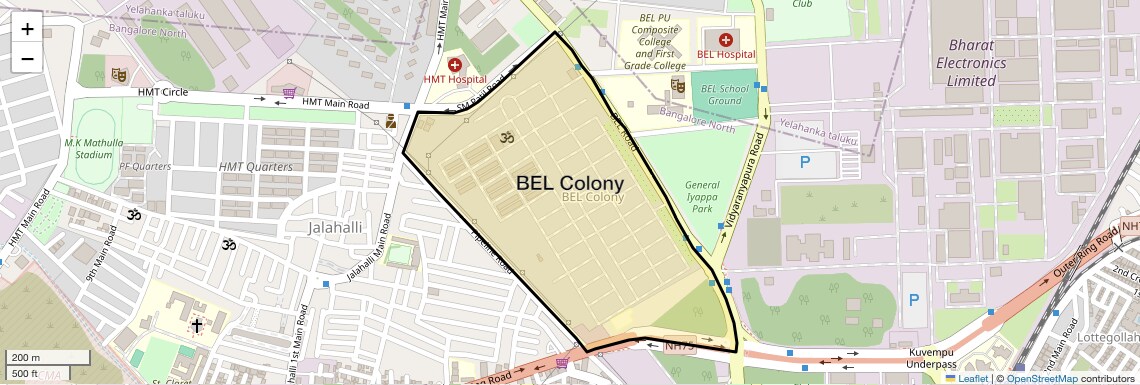 BEL Colony,Bangalore