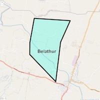 Belathur Map