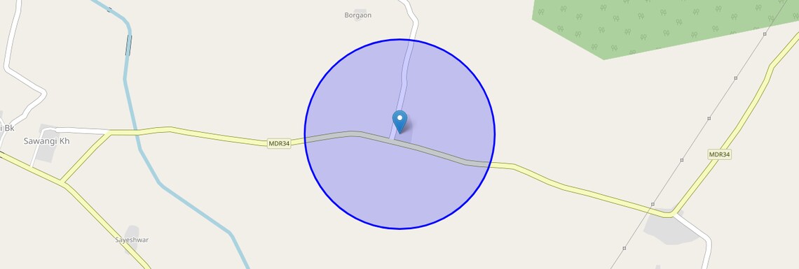 Location Map of Belpeth, Nagpur