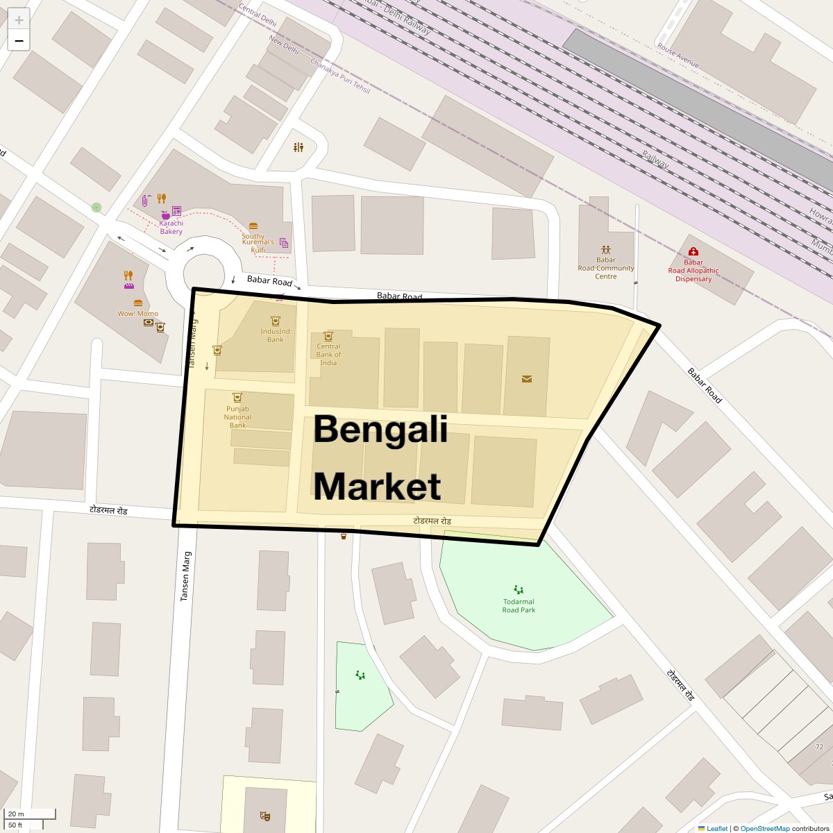 Bengali Market,Delhi