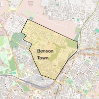 Benson Town Map