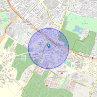 Ber Sarai Map