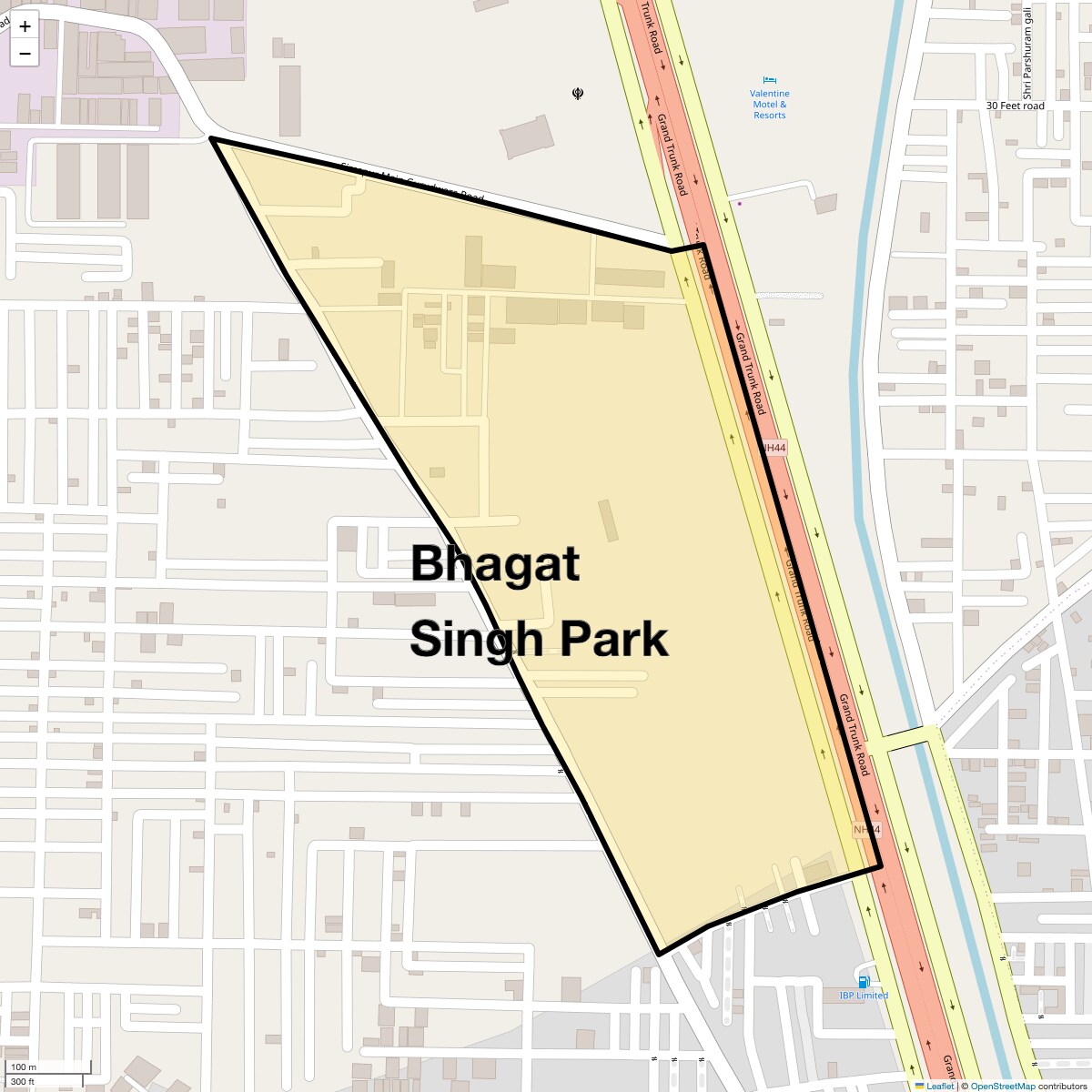 Check Time Travel of Bhagat Singh Park, Delhi