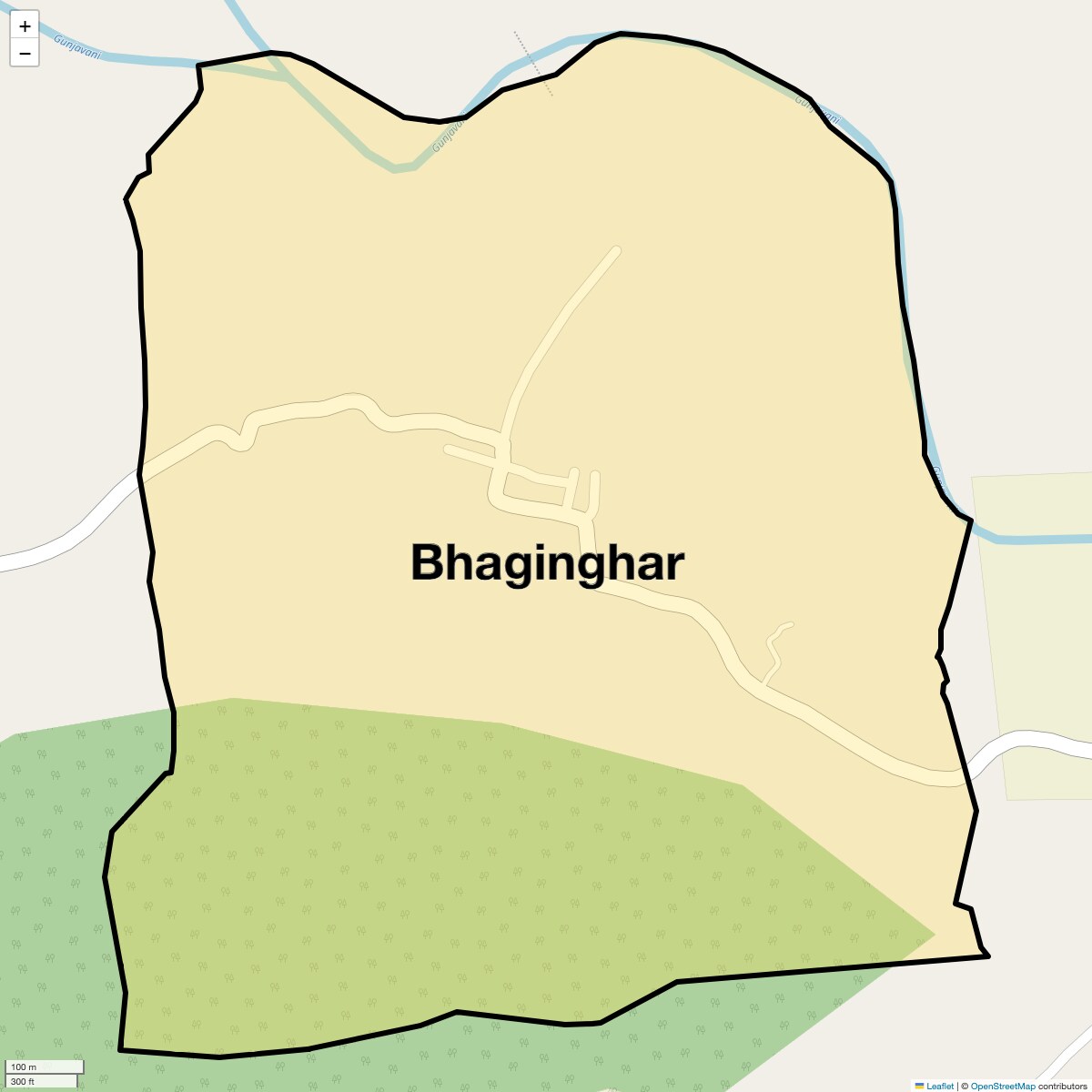 Bhaginghar Map
