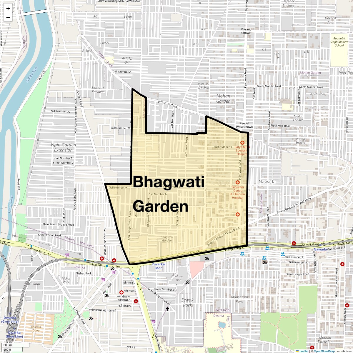 Check Time Travel of Bhagwati Garden, Delhi