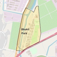 Bhakti Park Map